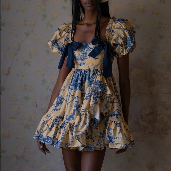 Selkie “The Musée Buttercream Dress” - Picture 7 of 7